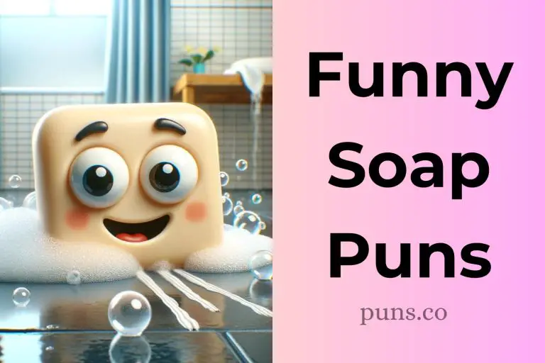 116 Soap Puns For Fab & Frothy Laughs