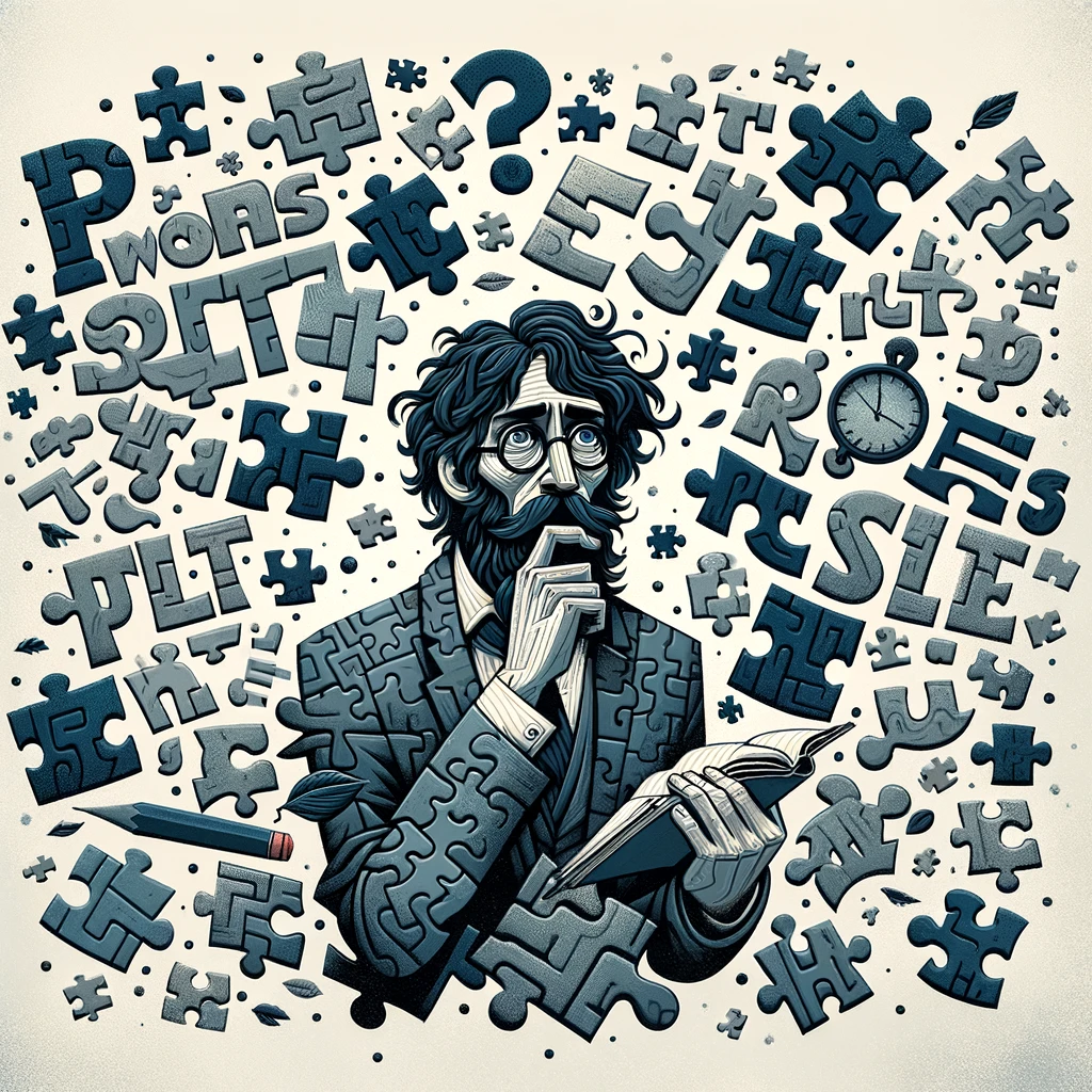 The puzzled poet- Words that don't quite fit- Puzzle Pun