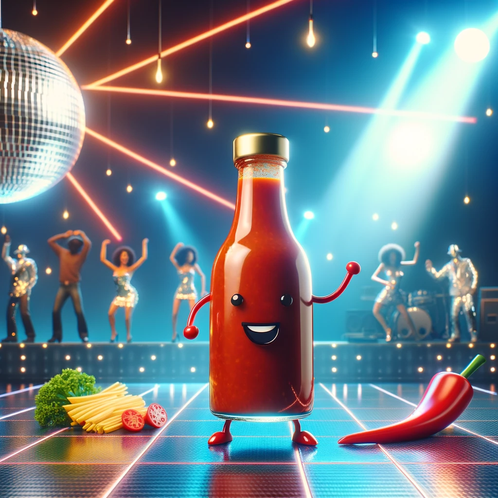 This Hot Sauce Can Really Cut the Mustard on the Dance Floor!- Hot Sauce Pun
