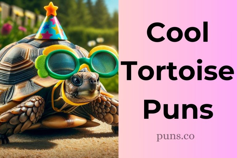 94 Tortoise Puns For a Hearty Shell-a-bration of Wordplay!