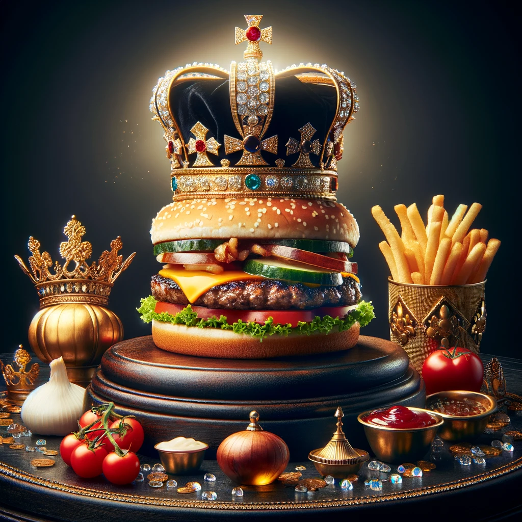 A Whopper of a Reign Long Live the Burger King Burger King Pun