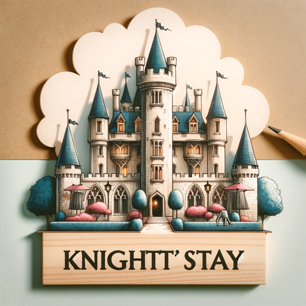 A knights stay Where every night is a knight to remember Castle Pun