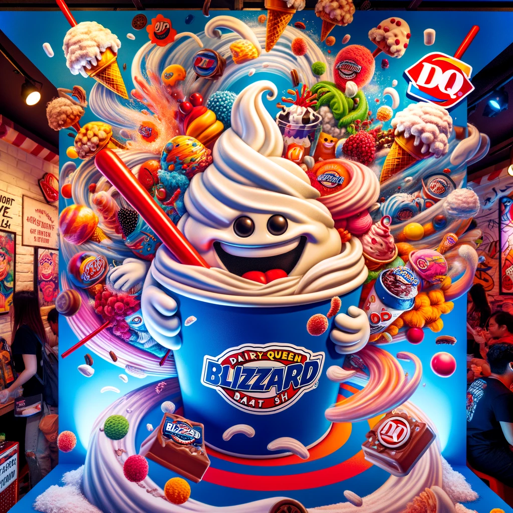 Dairy Queens Blizzard Bash A Whirlwind of Flavor Dairy Pun