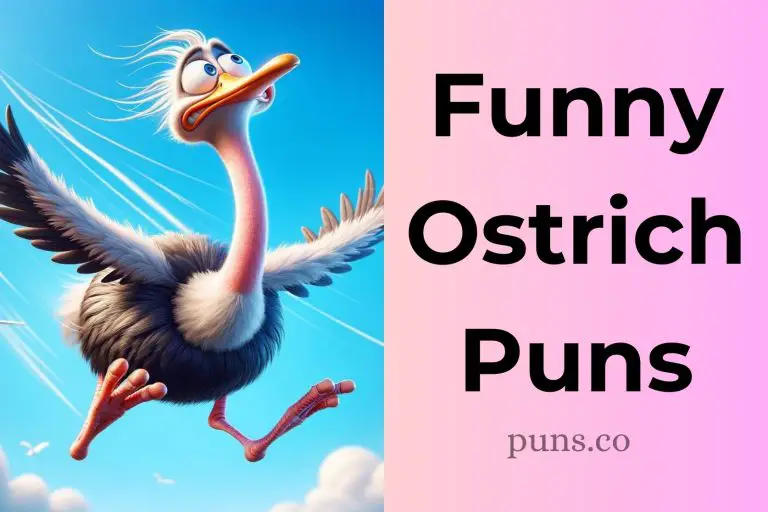 139 Ostrich Puns For A Hilariously Long-Necked Laugh Riot!