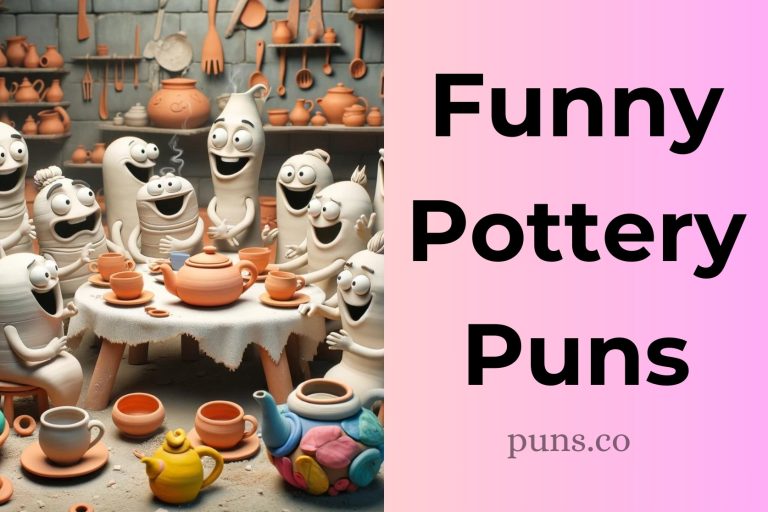 108 Pottery Puns That Are Sculpted for Laughs!