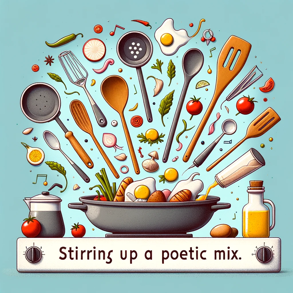 Stirring up a poetic mix Poem Pun