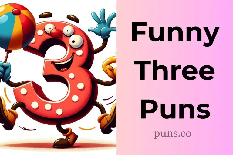 131 Three Puns To Prove Good Things Come In Threes!