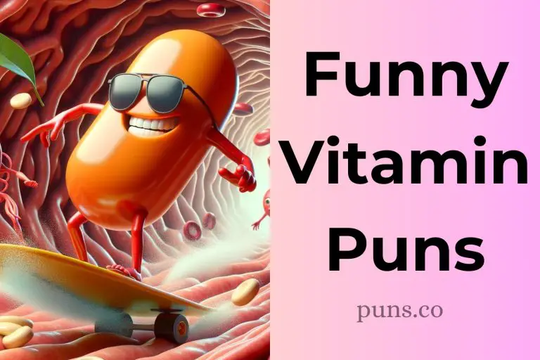 114 Vitamin Puns That Are Just What the Doctor Ordered!