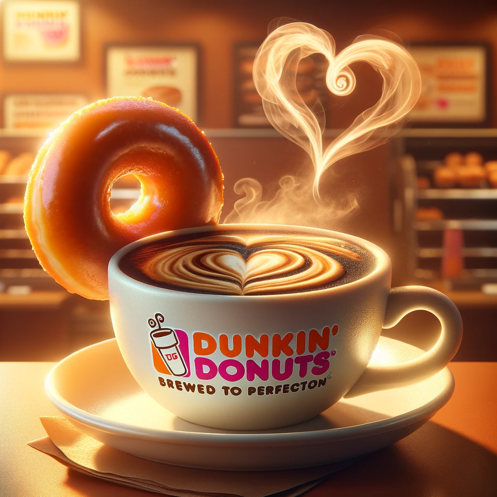 Brewed to Perfection Dunkin Meets Donut Dunkin Donuts Pun