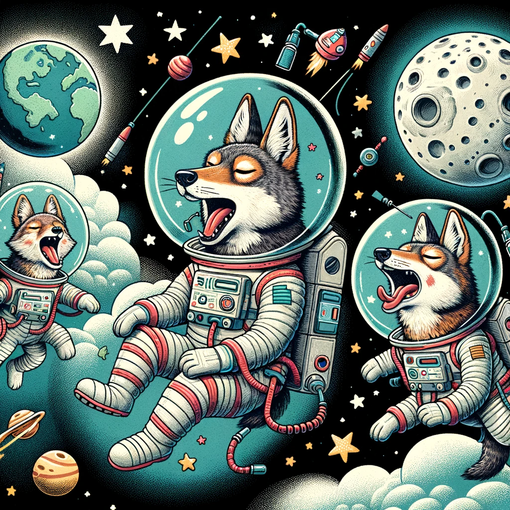 Coyotes in space are known as Astrohowlers. Coyote Pun