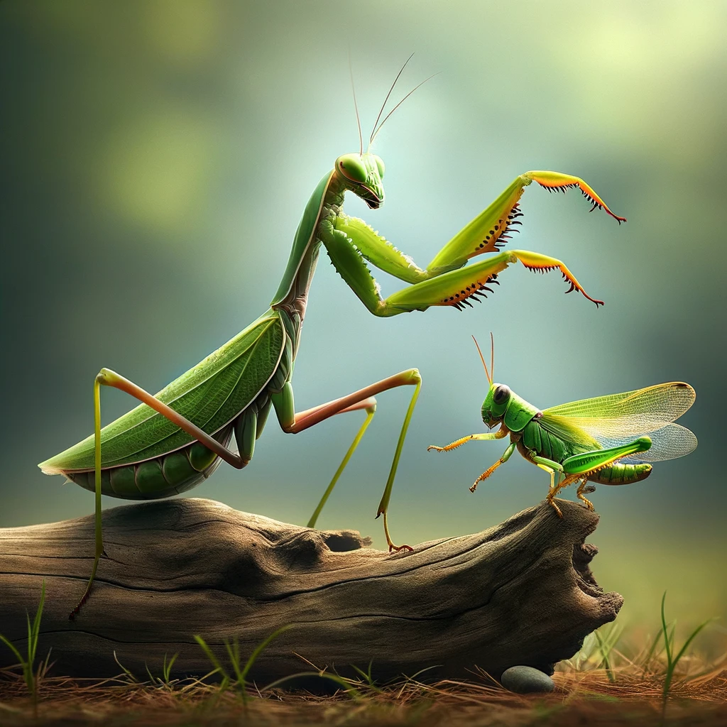 Grasshoppers Grasshopper Mantis Pun