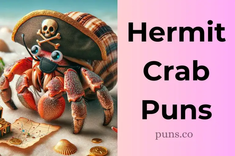 114 Hermit Crab Puns to Tickle Your Shell-funny Bone!