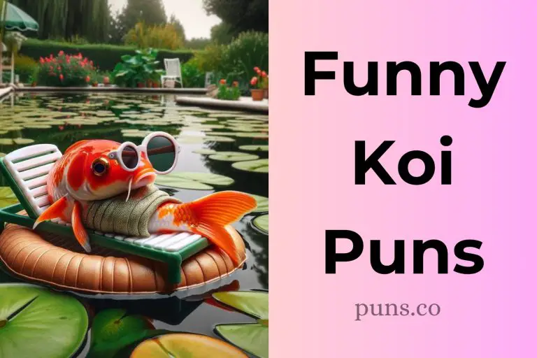 122 Koi Puns To Have You Swimming in Laughter!