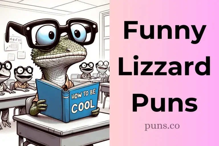 145 Lizard Puns That Are Lizardiously Funny!