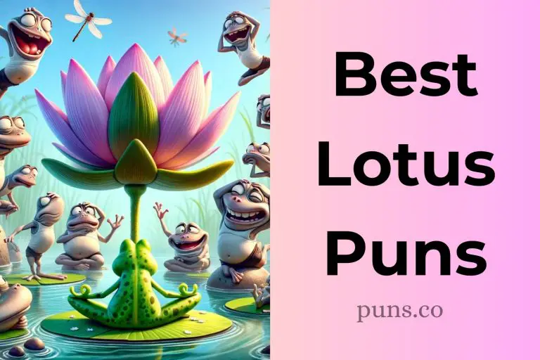 126 Lotus Puns To Blossom Your Sense Of Humor!