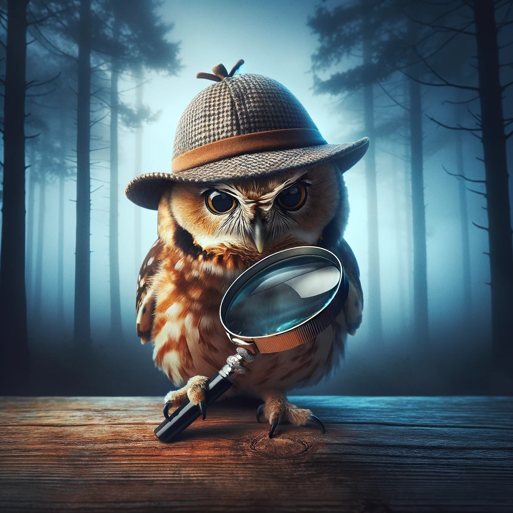 Owl be seeing you. Owl Pun