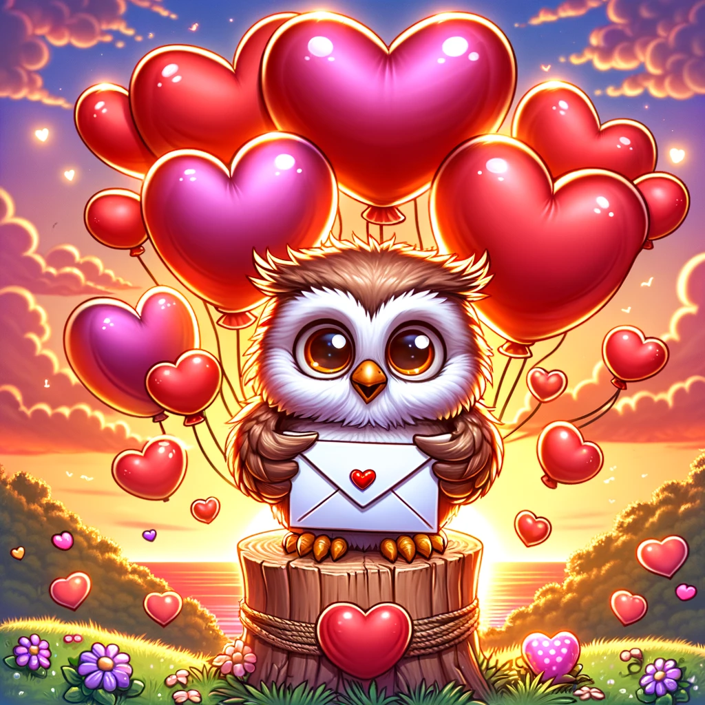 Owl you need is love. Owl Pun