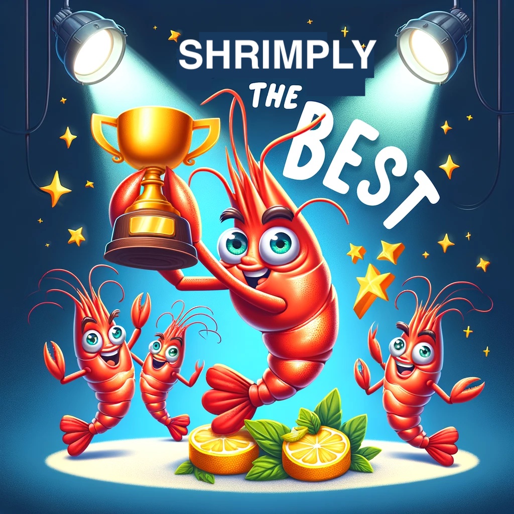 Shrimply the best Shrimp Pun