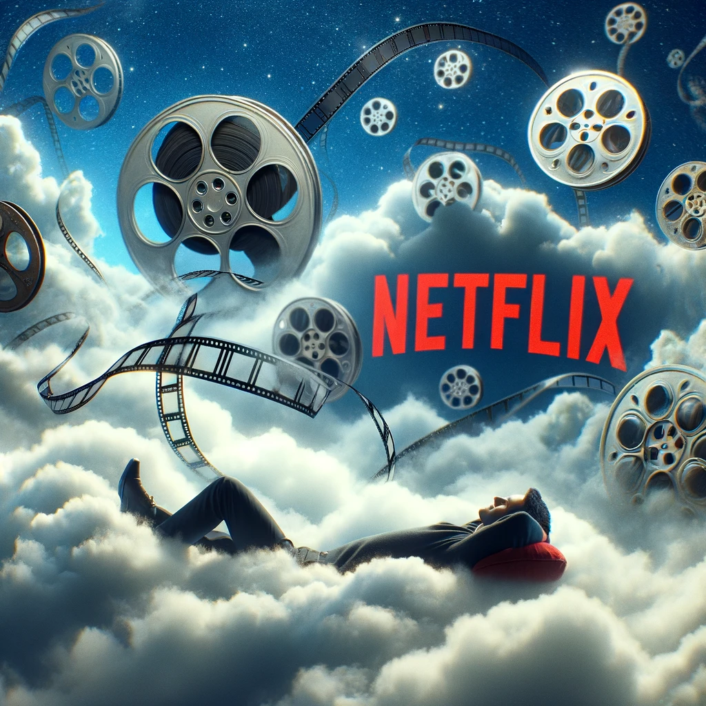 Streaming dreams on Net flix screens Netflix Pun 1