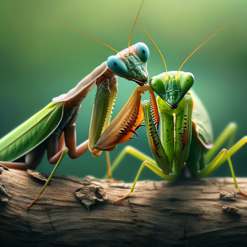 The Mantis Whisperer Mantis Pun