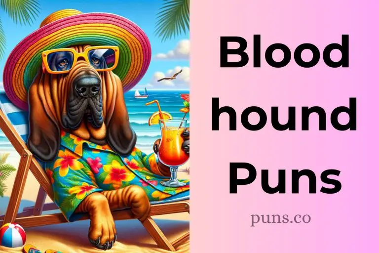 119 Bloodhound Puns for A Pawsome Dose of Canine Humor!