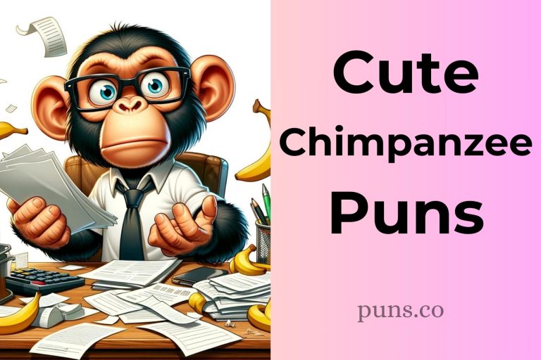 118 Chimpanzee Puns That’ll Leave You In Stitches!