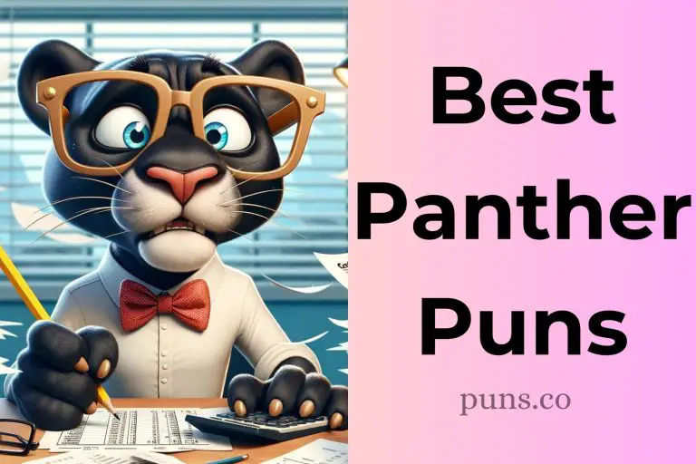 141 Panther Puns That Are Purrr-fectly Funny!