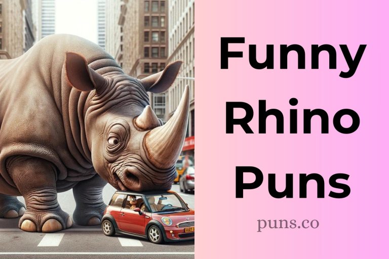 120 Rhino Puns That’ll Have You Charging With Laughter!
