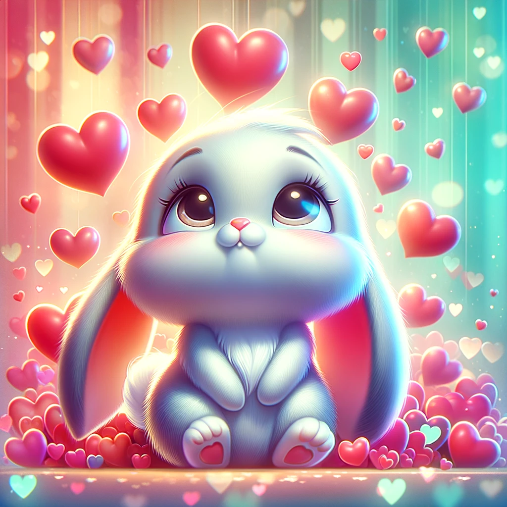 Somebunny to love. Bunny Pun