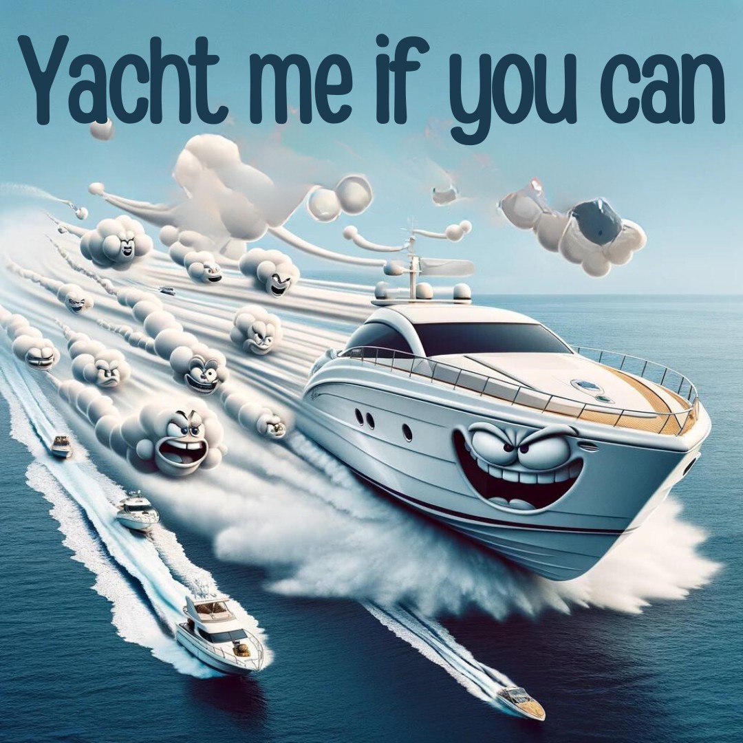Yacht me if you can Yacht Pun