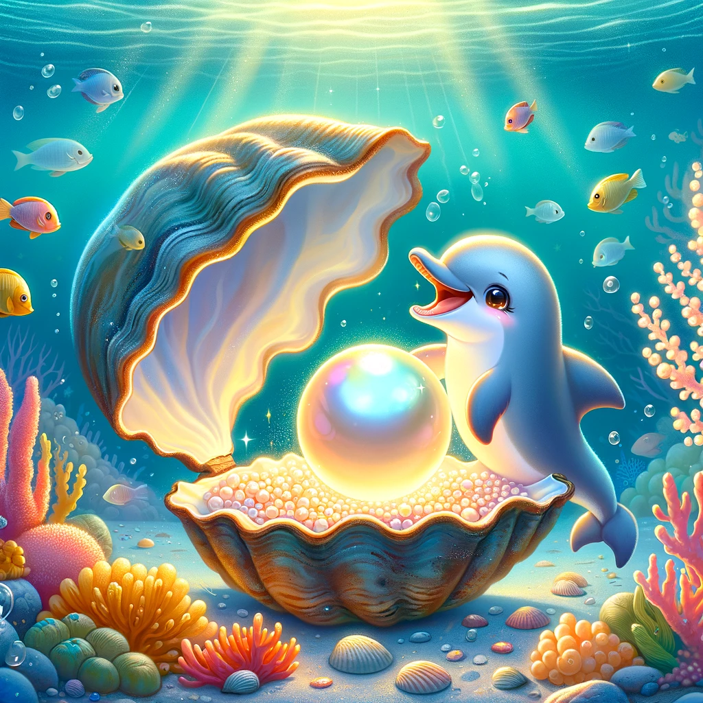 Youre the pearl in my oyster the dolphin in my sea. Dolphin Pun