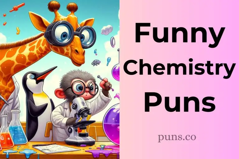 122 Chemistry Puns to Prove Science Can Be Seriously Funny!