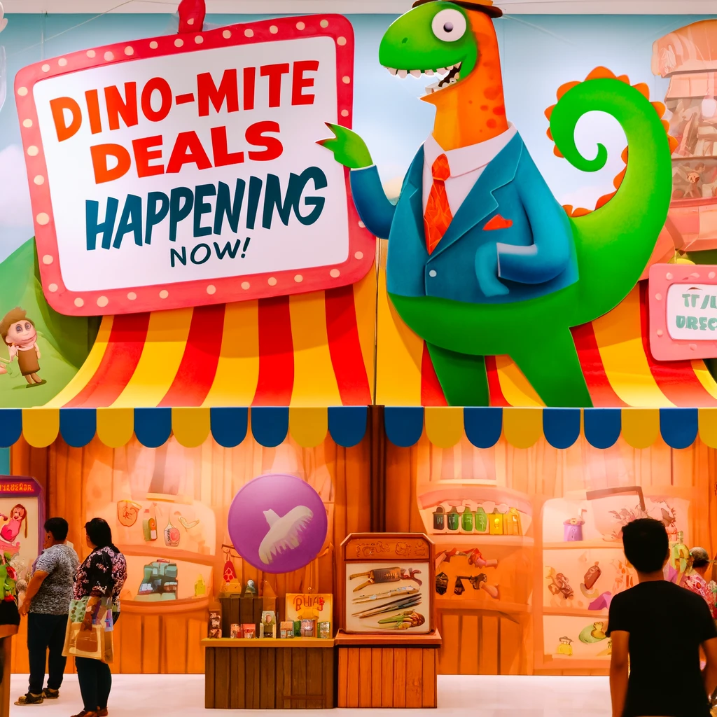 Dino mite deals happening now