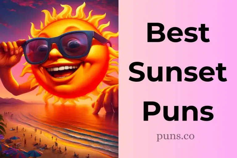 147 Sunset Puns to Brighten Your Mood!