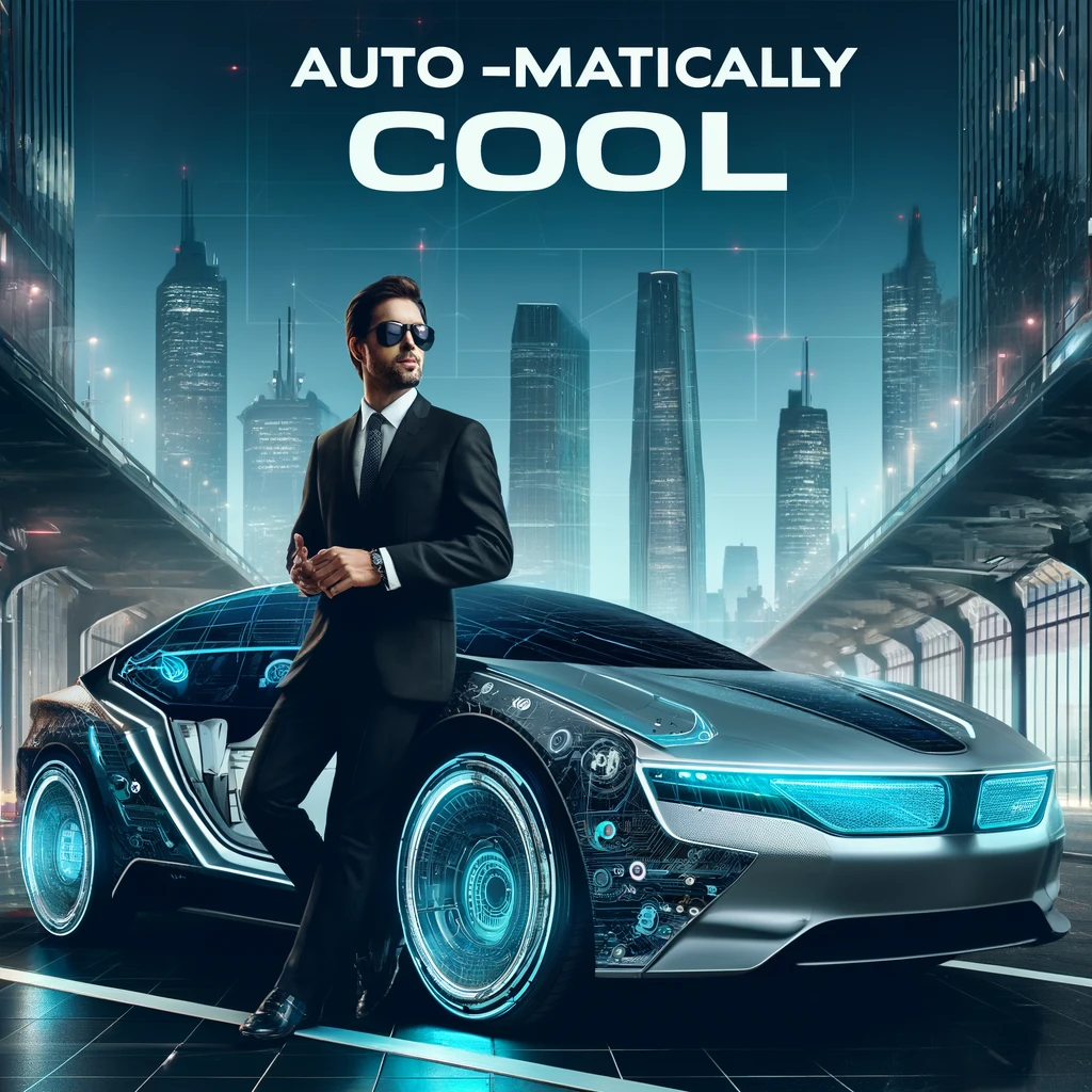 Auto matically Cool Car Pun