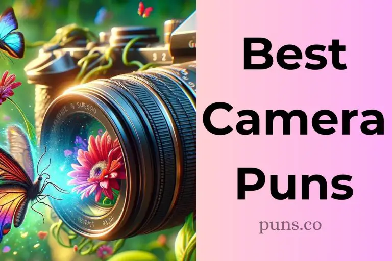 114 Camera Puns That Will Focus Your Funny Bone!