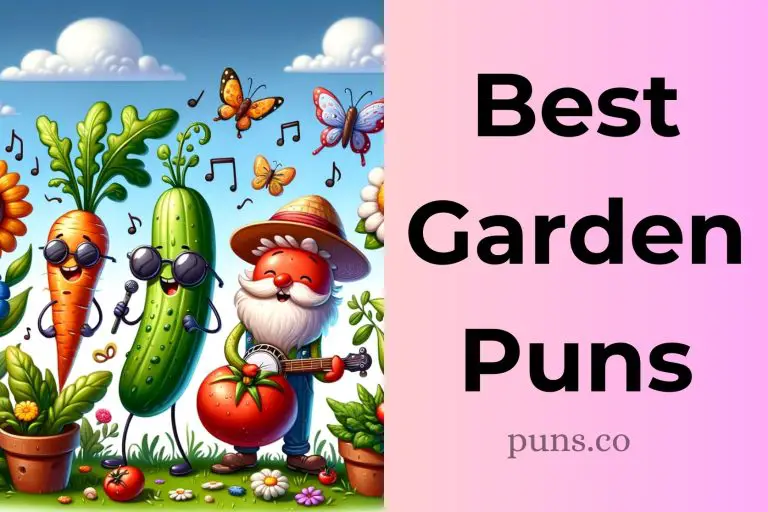 118 Garden Puns That Will Sow Seeds of Joy!