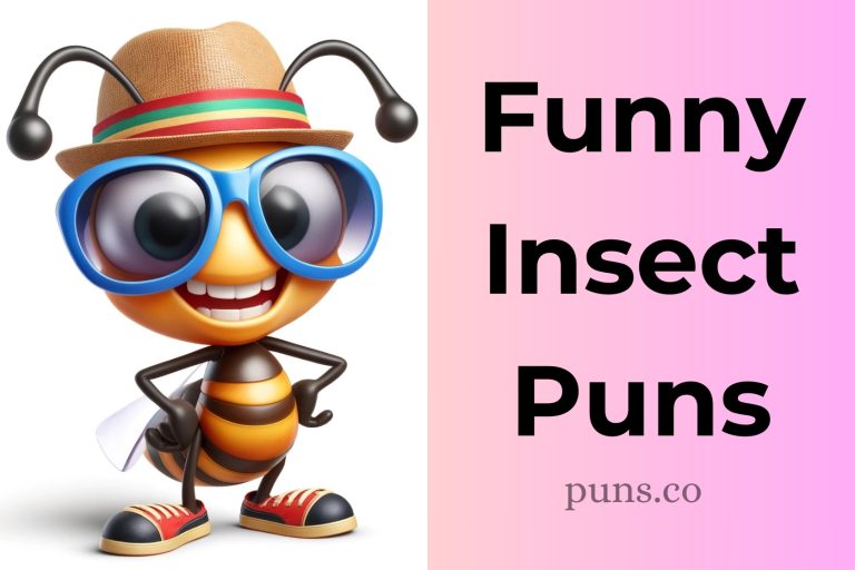 140 Insect Puns that Will Make You Buzz with Laughter!