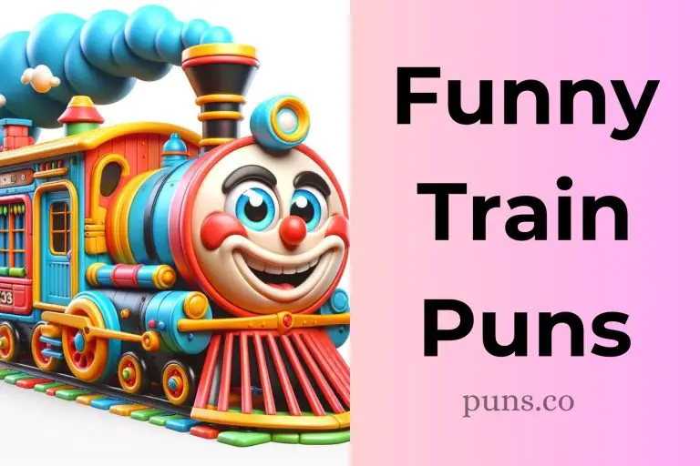 104 Train Puns for a First-Class Giggling Journey!