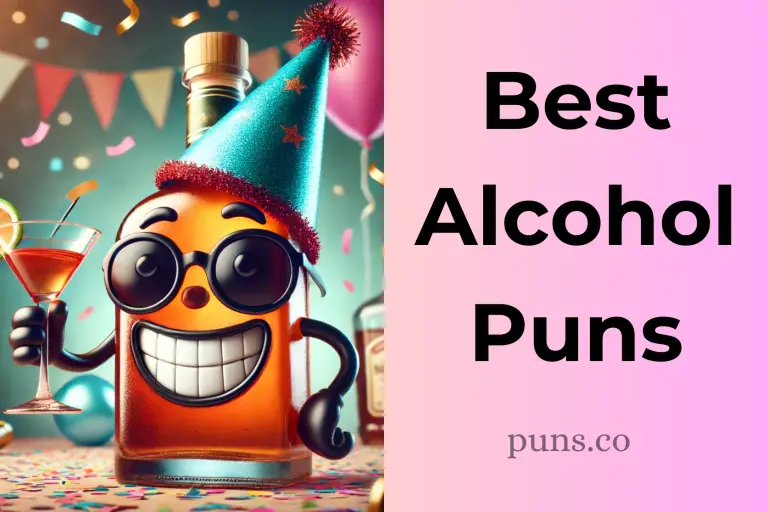 144 Alcohol Puns That Will Leave You Drunk With Joy!