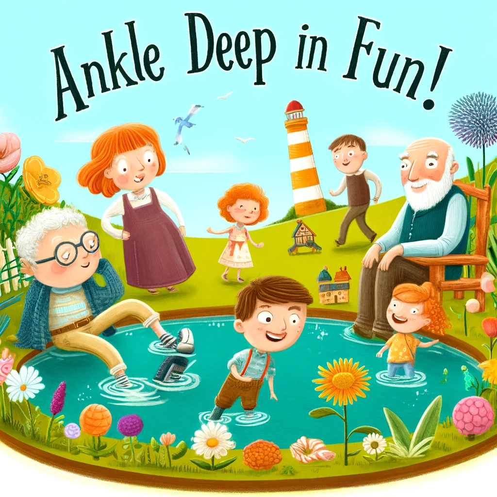 Ankle deep in fun Ankle puns