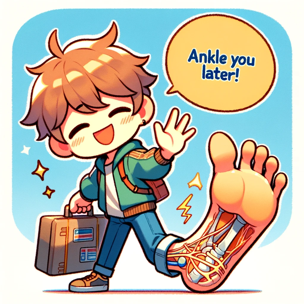 Ankle you later Ankle puns