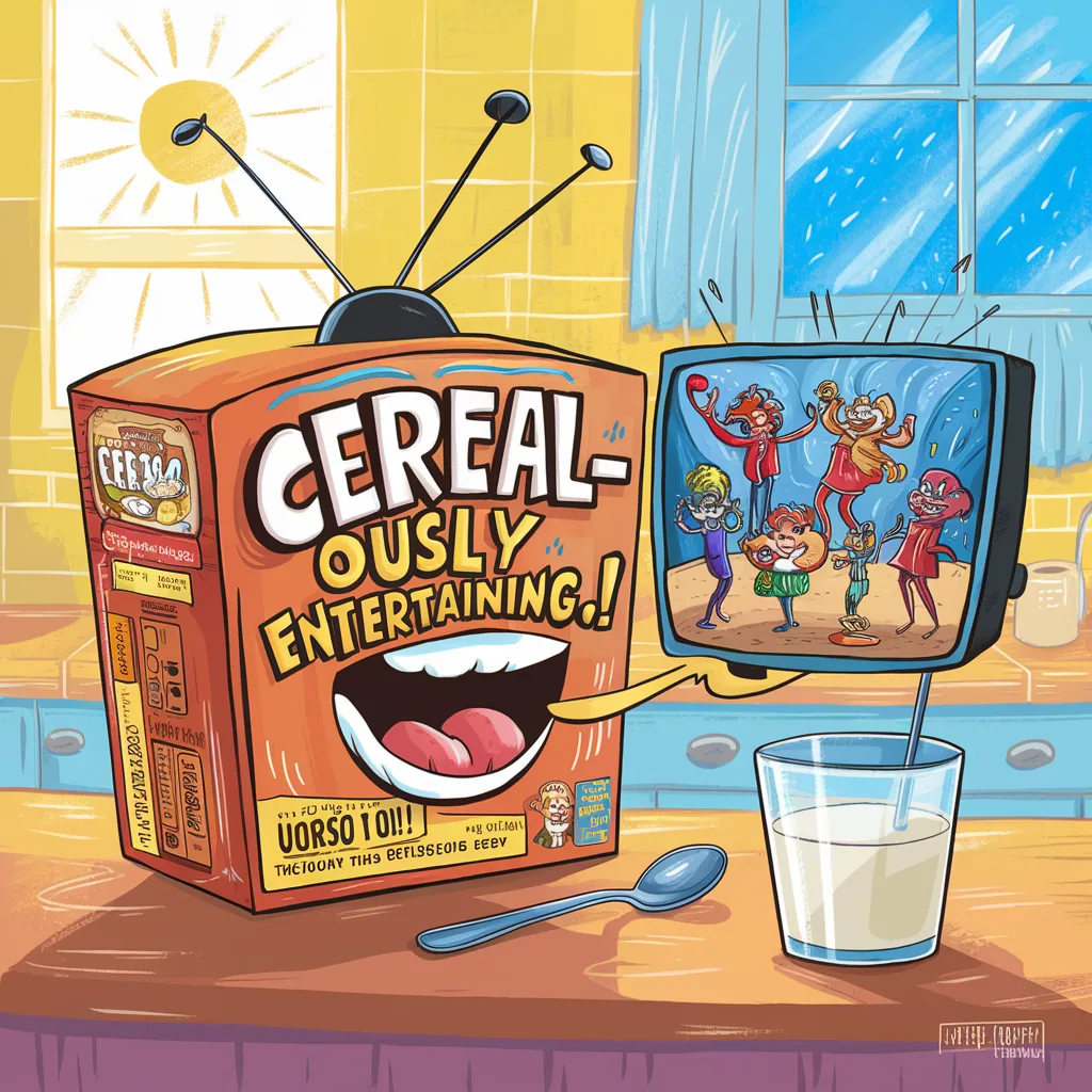 Cereal ously Entertaining cereal puns