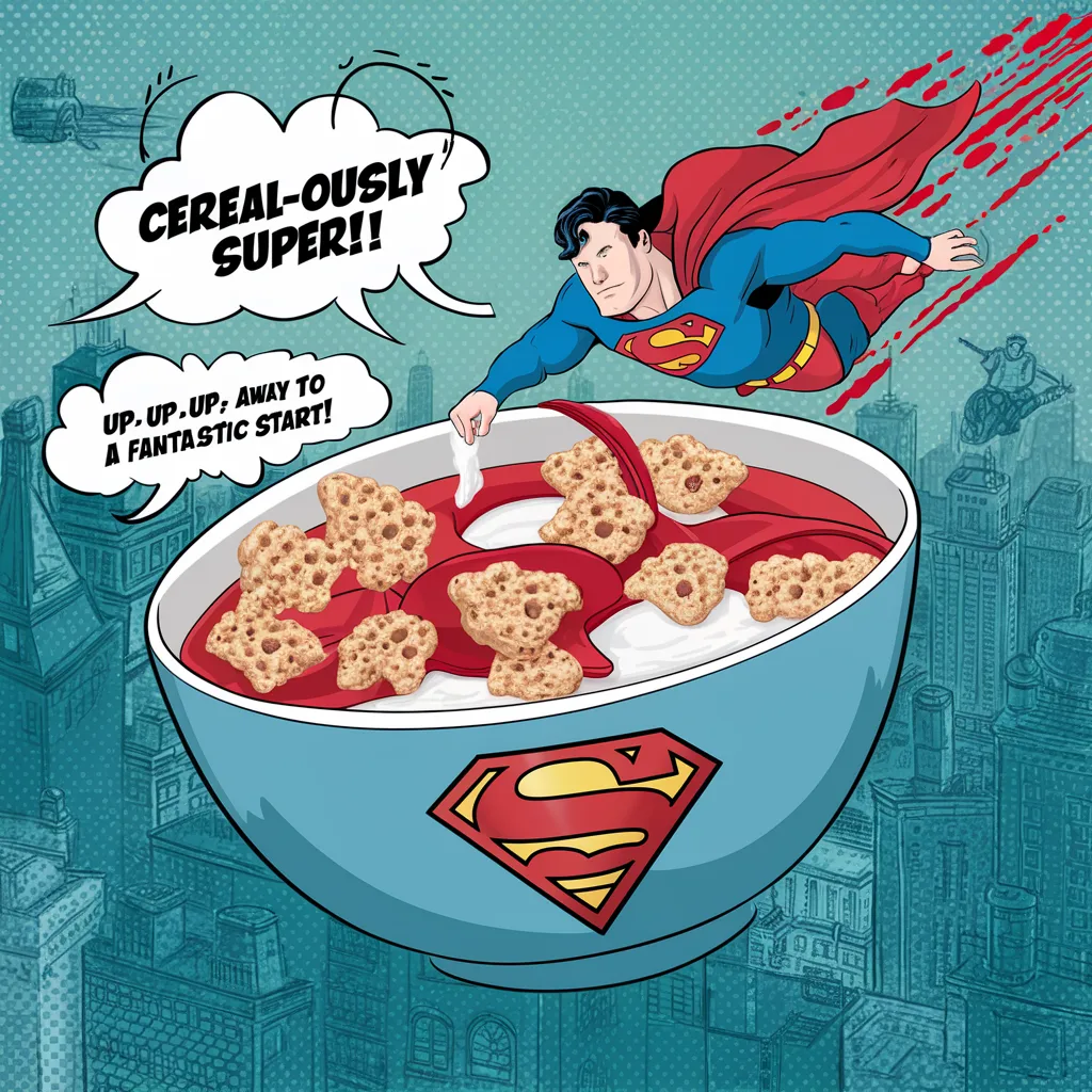 Cereal ously Super cereal puns