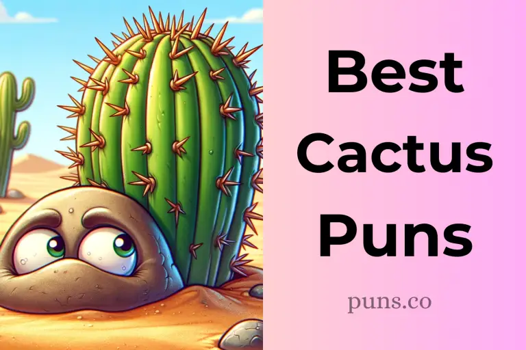 155 Cactus Puns to Brighten Your Day Like a Desert Sunrise!