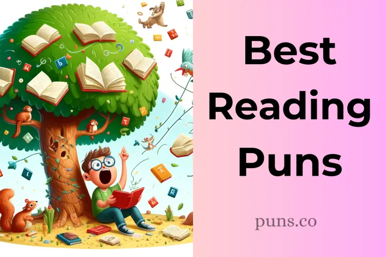 90 Reading Puns  that Will Make Every Bookworm Laugh Out Loud!