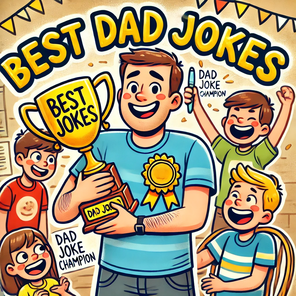 Dad Joke Champion. Dad puns