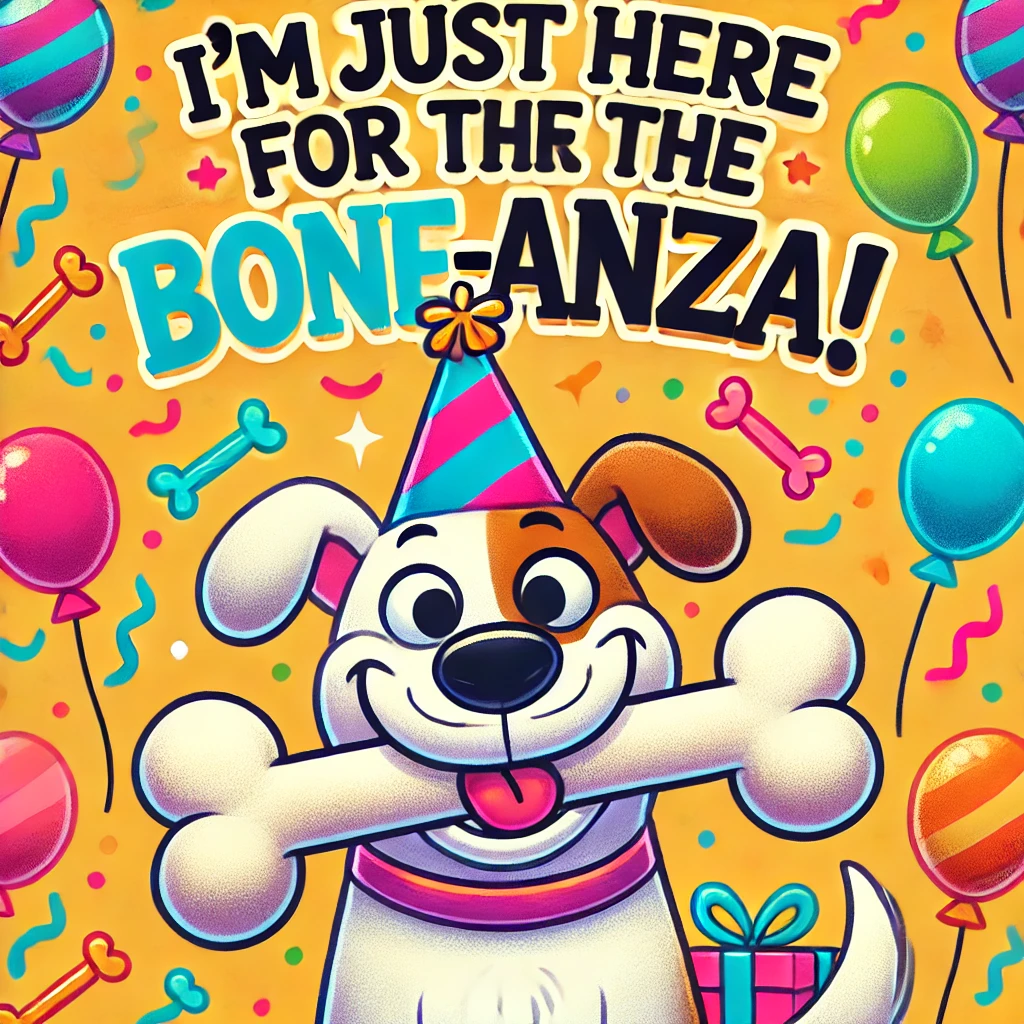 Im just here for the bone anza Bone puns 1