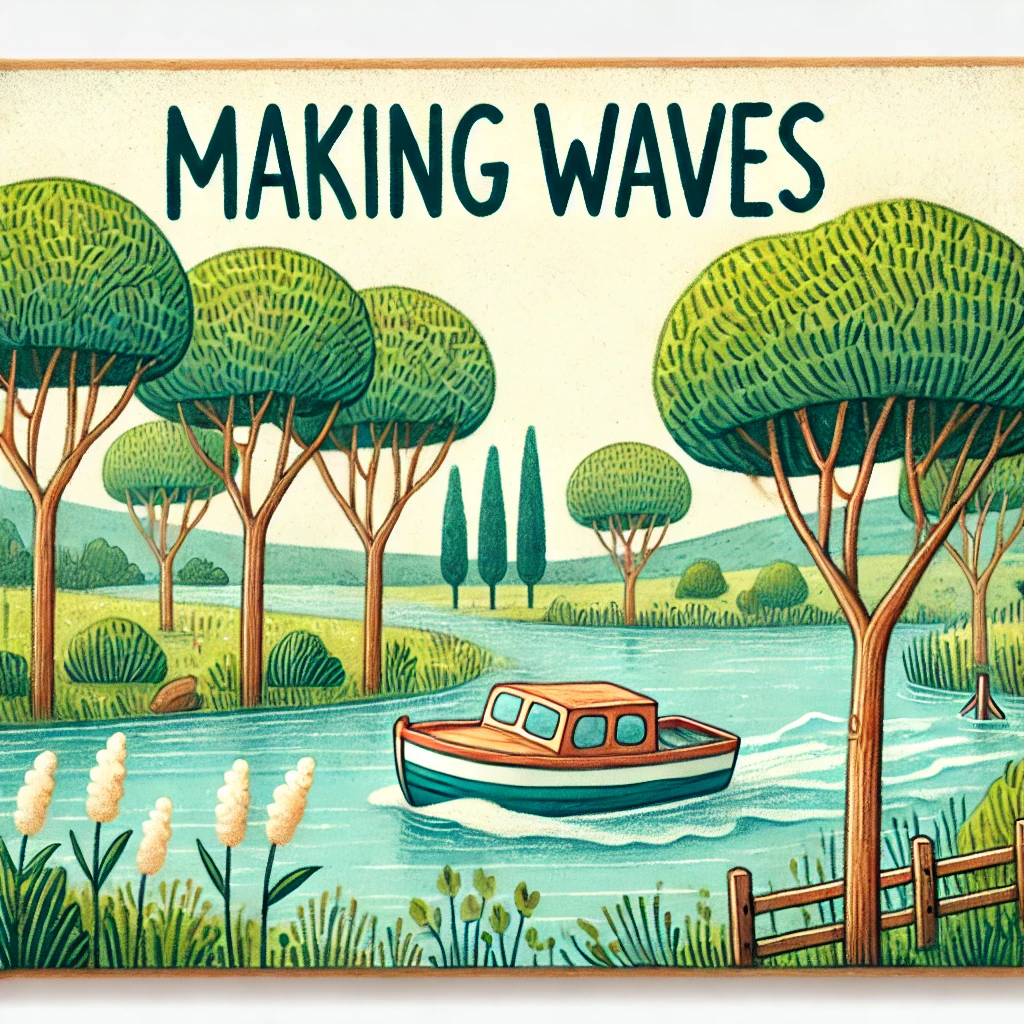 Making Waves River puns