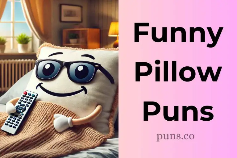 164 Pillow Puns That Are Simply Hilarious!